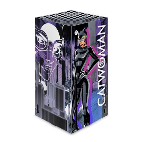 Skin vinyle Xbox Series X édition Catwoman sous licence officielle