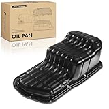 A-Premium Engine Oil Pan Sump with Drain Plug Compatible with Nissan Frontier 1998-2015, Xterra 2000-2004, Pickup 1995-1997, D21 1990-1994, RWD and L4 2.4L Engine