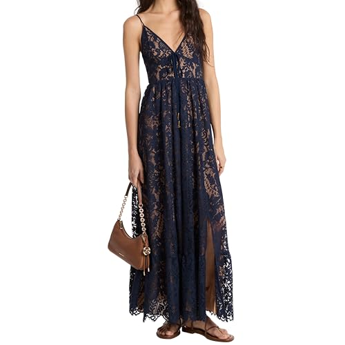 Image of Michael Kors Women's Corded Lace Maxi Dress