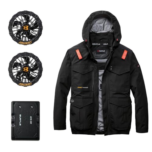 [BURTLE] [�o�[�g��] �G�A�[�N���t�g �����u���]�� + �t�@�� + �V�^30V ���o�b�e���[ �Z�b�g AC2101 �n�C�o�b�N AC10�V���[�Y AIRCRAFT M 35�u���b�N+���t�@��