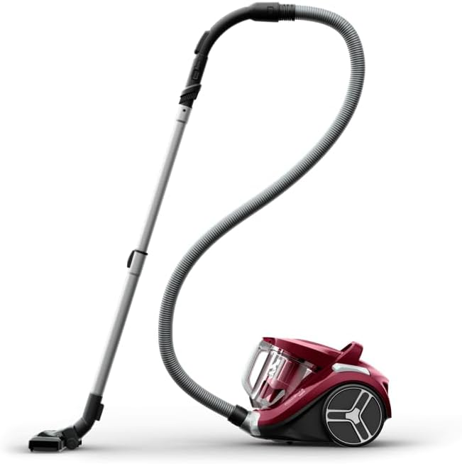 Rowenta RO4B63EA Vacuum Cleaner assembled with hose and telescopic tube