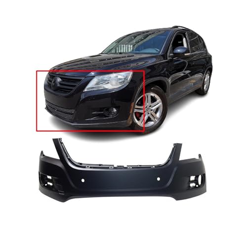 Image of FitParts Compatible with Volkswagen Tiguan 2009-2011 Front Bumper Cover