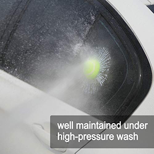 Cogeek 3D Prank Tricky Broken Glass Sticker Car Window Ball Hits Self Adhesive Funny Car Stickers (Golf) #TOP4