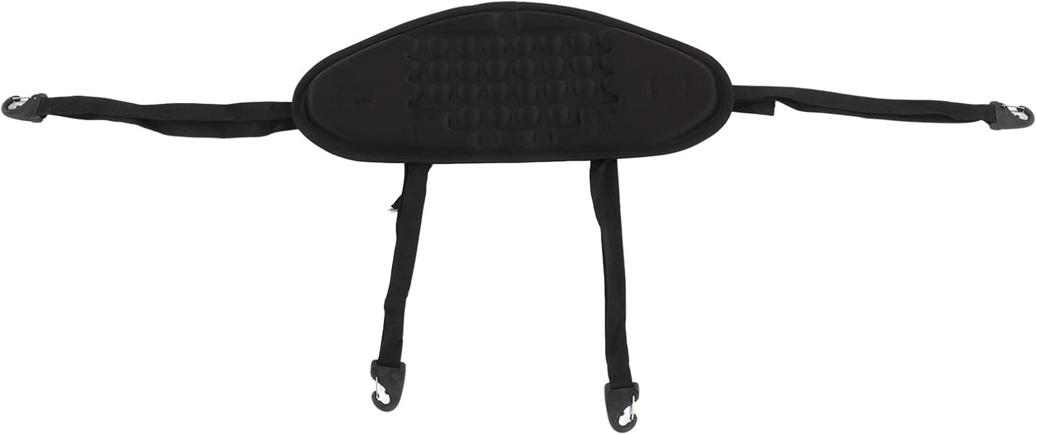 Cryfokt Kayak Backrest, Waterproof Adjustable Paddle Board Seat Detachable Sit Portable Seat Cushion with Massage Points Canoe Backrest Support Cushion Sit On Top Fishing Kayaking Rafting Cryfokt Kayak Backrest, Waterproof Adjustable Paddle Board Seat Detachable Sit Portable Seat Cushion with Massage Points Canoe Backrest Support Cushion Sit On Top Fishing Kayaking Rafting