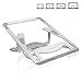 Produktbild Laptop Ständer Notebook Ständer Multi-Winkel Verstellbar Faltbarer Ergonomisch Laptop Stand für 11-17 Zoll Notebook MacBook Dj Mischpult PC iPad Aluminiumlegierung LaptopStänder Tablet Laptop Kühler