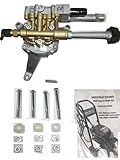 XCELL Heavy Duty Brass Version Pressure Washer Vertical Replacement Pump KIT Replaces A07908 PWH2500 Power Wave Under Engine VR 2500 & Delta Models, Front Pipes