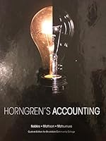 Horngren's Accounting 1269420763 Book Cover