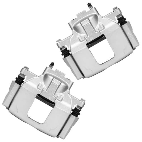 Image of cciyu Front Left & Right Brake Calipers With Bracket 18B5045 18B5044 For Chrysler 2008-2012 For Dodge 2007-2016 For Jeep 2007-2012 For Ram 2012 For Volkswagen 2009-2012 (2PCS)