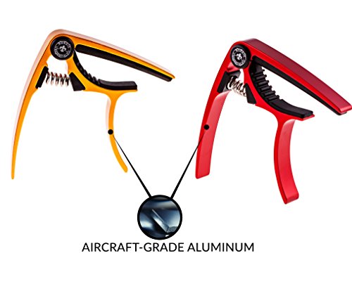Image of Guitar Capo for Electric & Acoustic 6 String, 2 Pack