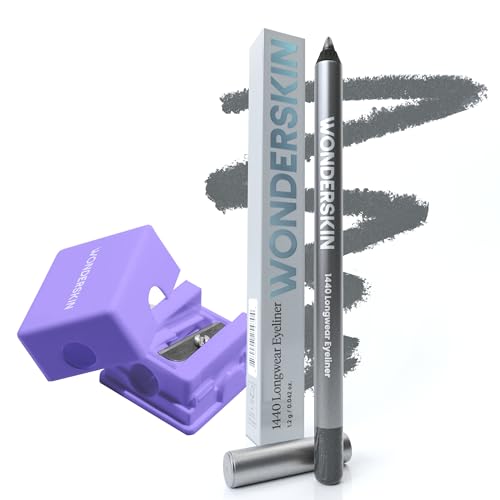 Delineador Wonderskin 1440 Oyster Blue con sacapuntas miniatura 1