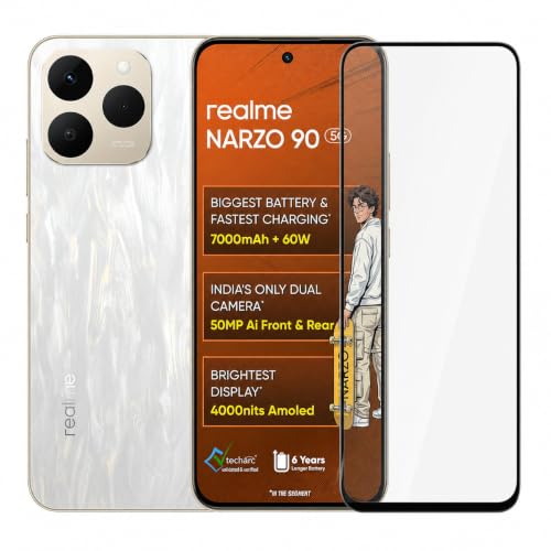 Image of Tempered Glass Screen Protector for Realme Narzo 90 5G