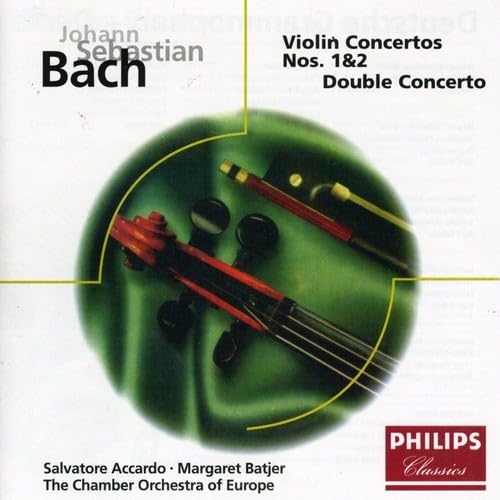 Bach, J.S.: Violin Concertos/Double Concerto [Audio CD] Accardo, Salvatore and Johann Sebastian Bach