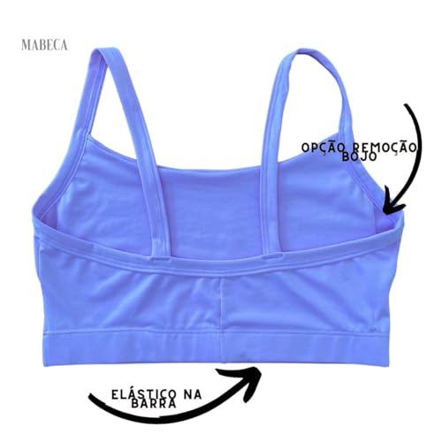 KIT 03 Sutiã top com alça bojo removivel Top para academia (as2, alpha, l, regular)
