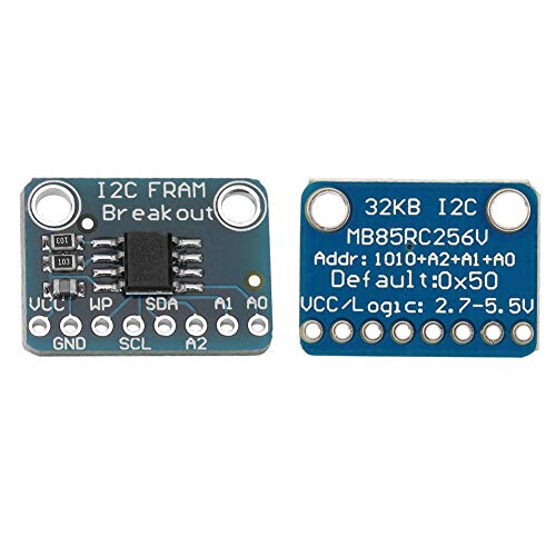 Image of Fram Breakout, 32KB I2C Non-Volatile Fram Breakout Board, Read and Written Instantaneously,for Low Power Data Loggers and Buffering Data