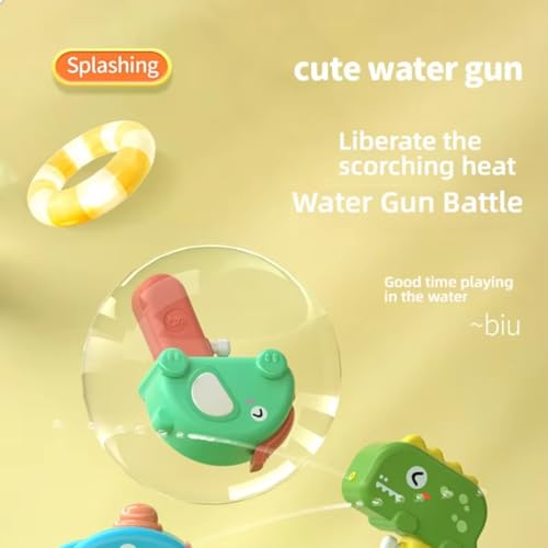 Image of Storio Manual Water Shooters Squirt Cute Elephant Small Water Pistols | Holi Pichkari Water Gun Toy for Kids| High Pressure Mechanism Ideal Outdoor Toy
