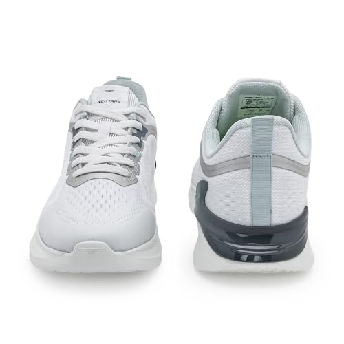 Image of Red Tape Men's Sneakers Blue White Mesh Pu Round Lace-Up All-Day Comfort
