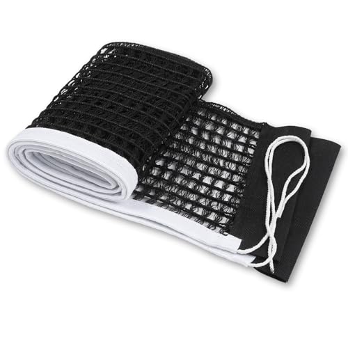 Bruislard Tischtennisnetz, 1.75M langes Tragbares Tischtennis Ersatznetz Nylon Table Tennis Net Multifunktional für Outdoor & Indoor, Schwarz Bruislard Tischtennisnetz, 1.75M langes Tragbares Tischtennis Ersatznetz Nylon Table Tennis Net Multifunktional für Outdoor & Indoor, Schwarz