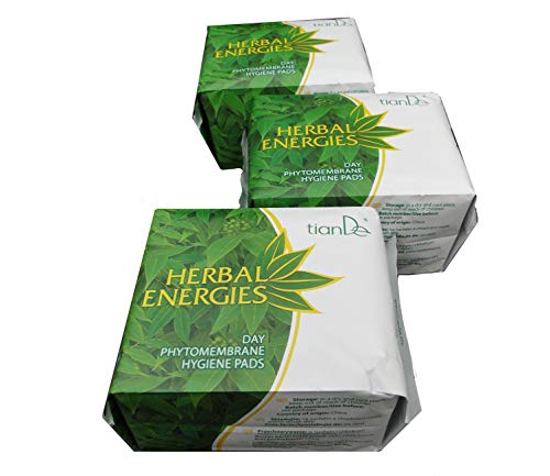 Dag maandverband, Herbal Energy, 61902 tianDe Altea, Phyto-membraan geeft een gevoel van veiligheid en comfort, Spaarpakket - 3x8 stuks