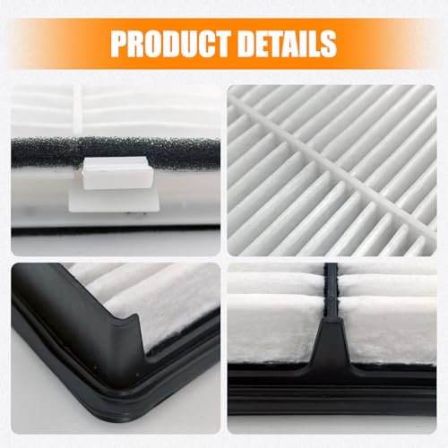 Image of Engine & Cabin Air Filter Kit Compatible with 2014-2018 Mazda 3 2.0L 2.5L 2014-2021 Mazda 6 2.5L 2013-2025 CX-5 Replaces CP11811 CA11259 PE07-13-3A0A KD45-61-J6X