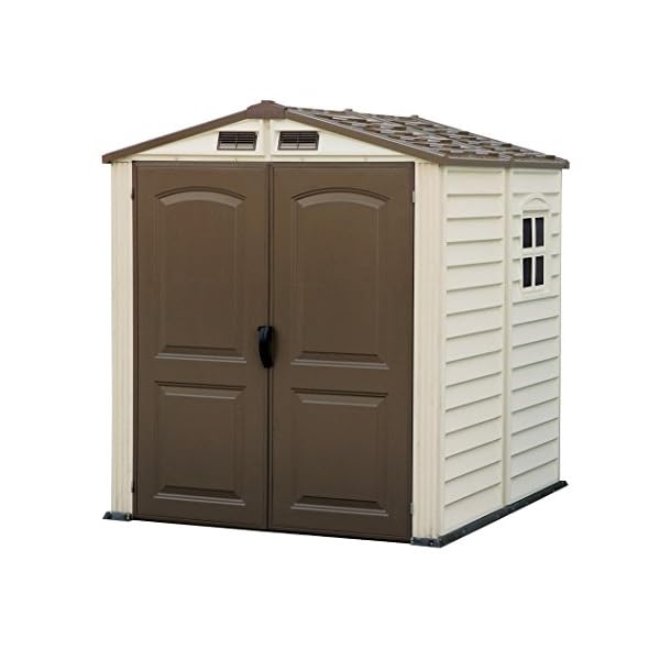 Duramax StoreMate 6' x 6' V2.01 Schuppen – Beige & Braun