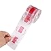 Beauty Leader 500 Pcs/Roll Nail Form Stickers Clear Nail Art Guide Form Acrylic UV Gel Tips Extension (C-Red)