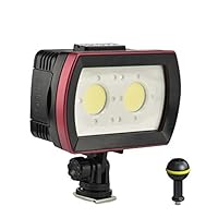 Sea frogs IPX8 Waterproof Camera LED Photo Video Fill Light Lamp 40M Underwater Diving Photography Lighting 3500Lm …