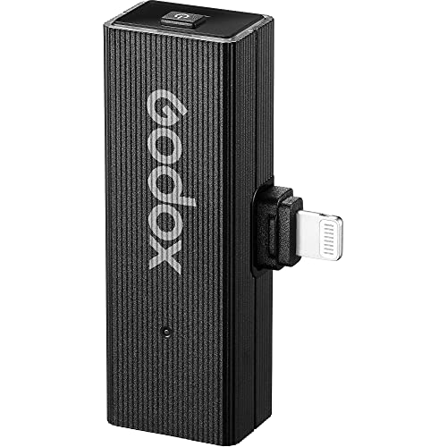 Image of Godox MoveLink Mini LT 2-Person Wireless Microphone System for Cameras & iOS Devices (Classic Black)