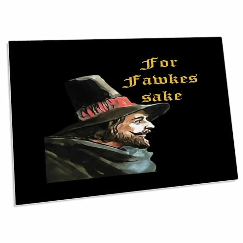 3dRose Fawkes Sake Bonfire Night Desk Pad 23x16 in miniatura 1