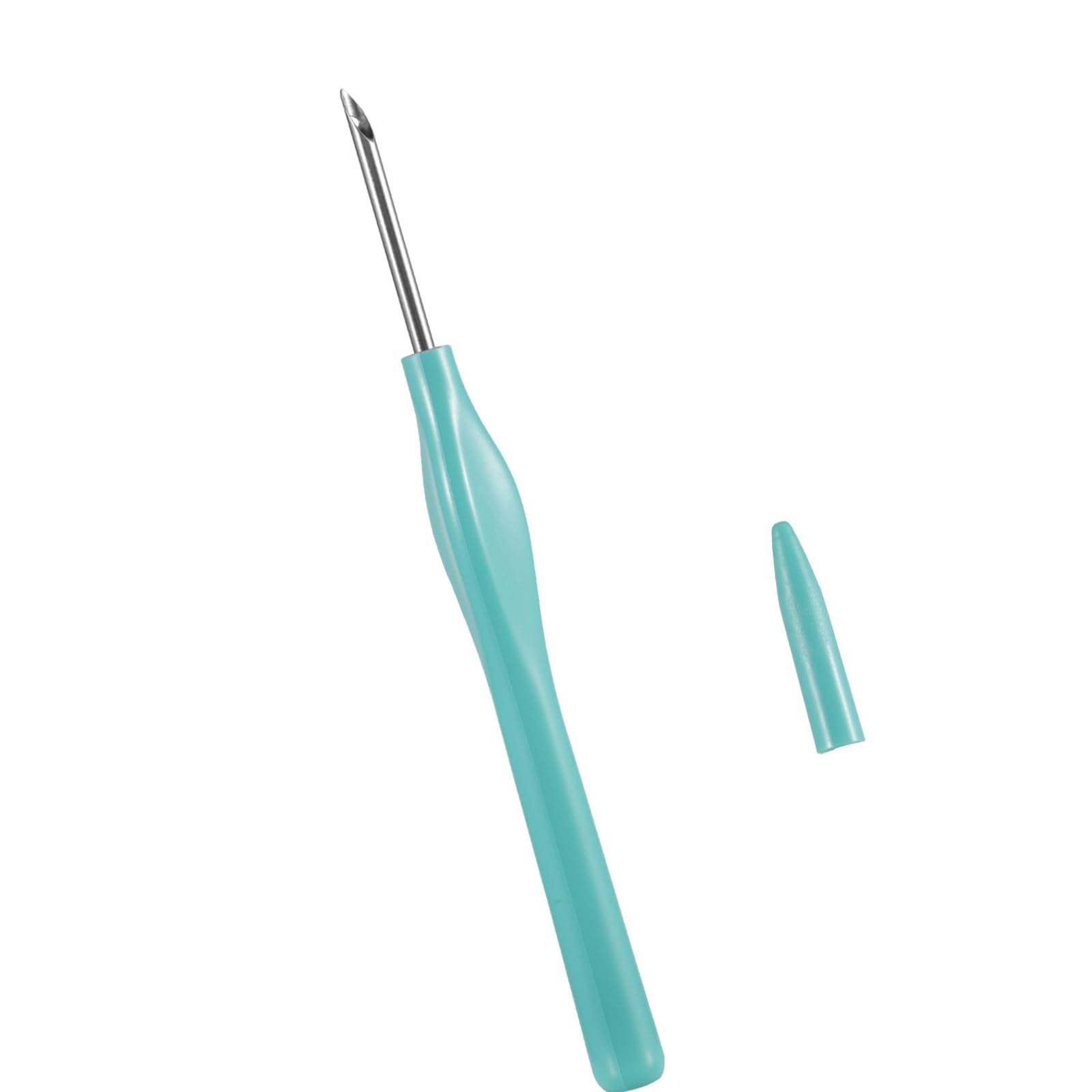 Punching Needle Practical Tool Embroidery Pen with Protective Covers for Embroidery and Crafting Project