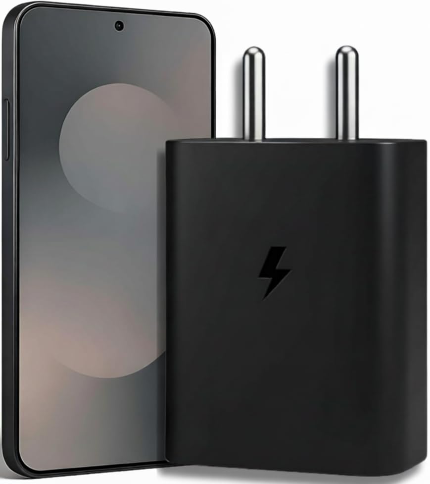 Image of 45W Super-Fast Charger Adapter for Galaxy S25 /S25 Plus /S25 Ultra /S24 /23 /22 /21 (Ultra /Plus /FE) A56 /Note 20 /S10 5G /9 /8 /M16 (S /A /F /M Series) USB C PD 3.0 Charge Adapter| Original Charging Speed