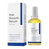Haarwachstum, Frizz-Kontrolle, 30 Ml/50 Ml, Natürliche Haarspülung, Nährender Kopfhaut-Roller, Verdickende Wirkung, Für Krauses, Dünner Werdendes Haarfollikel, Gesundheit, Männer, Ältere Menschen, Zuh