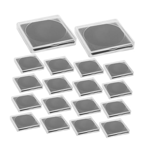 Caja organizadora para monedas 25 piezas negra miniatura 1