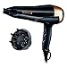 Remington Sèche-Cheveux 2200W Ionique, Sublime la Brillance des Cheveux Naturels et Colorés - D6098 Eclat Brillance