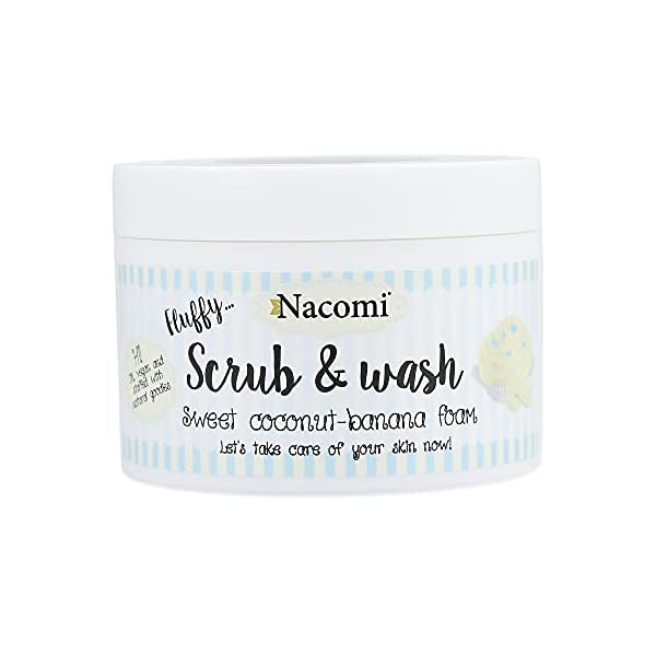 Nacomi Nacomi Fluffy Scrub&Wash Coconut Banana Foam 180Ml 180 ml