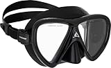 Cressi Ikarus 2-Lens Masks, Black/Black
