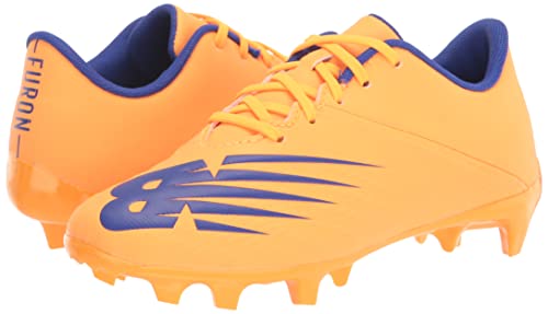 New Balance Boy's Furon V6+ Dispatch Junior Fg Soccer Shoe, Impulse/Vibrant Orange, 3 Little Kid #TOP6