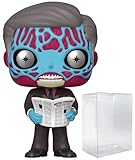 POP They Live - Aliens Funko Vinyl Figure (Bundled with Compatible Box Protector Case), Multicolor, 3.75 inches