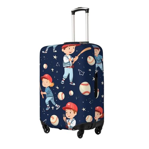 Boys Baseball Luggage covers for Suitcase Sport Ball Travel Suitcase Protector Anti Scratch Suitcase Cover Fit 18-21 inch2