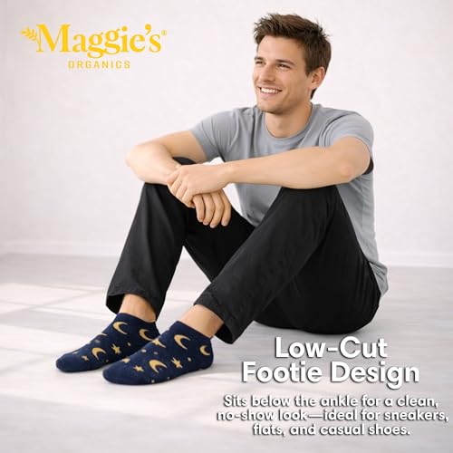 Image of Maggie's Organic Unisex Footie Socks