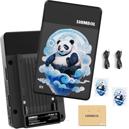 Shimbol TP MAX Sistema ricevitore trasmettitore per trasmissione video wireless | Portata 350 m, latenza 0,07 s, due porte HDMI, alloggiamento in alluminio aeronautico per streaming live streaming. Shimbol TP MAX Sistema ricevitore trasmettitore per trasmissione video wireless | Portata 350 m, latenza 0,07 s, due porte HDMI, alloggiamento in alluminio aeronautico per streaming live streaming.