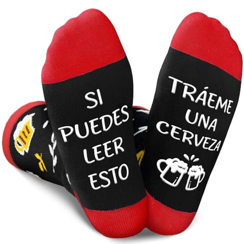 BOYATONG Regalos Originales para Hombre - Calcetines Hombre Divertidos, Calcetines Cerveza para Padre Abuelo Novio para Navidad Día del Padre y San Valentín Cumpleaños BOYATONG Regalos Originales para Hombre - Calcetines Hombre Divertidos, Calcetines Cerveza para Padre Abuelo Novio para Navidad Día del Padre y San Valentín Cumpleaños