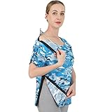 Schulter-Operations-Rehabilitations-Oberteil für Patienten, Kunststoff, Druckknopfverschluss, Reha, Untersuchungen, Kf03, Small