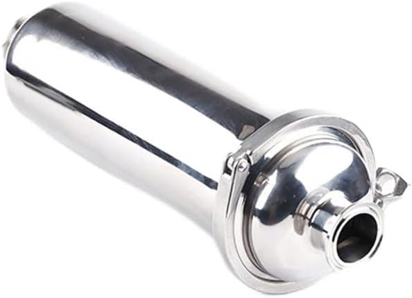 1PC 19mm PipeOD K50.5mm Tri Clamp In-line Filter Strainer - SUS 316ss for Beer, Dairy, Food, and Beverage use(150 Mesh)