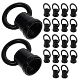 Crochet de plafond pour suspension : ces boulons à œil ne sont pas faciles à endommager, efficaces et durables, faciles à remplacer, seront votre excellent choix d'accessoires, crochets pour suspendre des suspensions