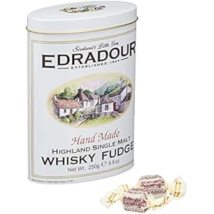 Gardiner’s of Scotland Gardiner´s Whisky Fudge Edradour – Handgemachte weiche WhiskyKaramellBonbons, 250 gramm
