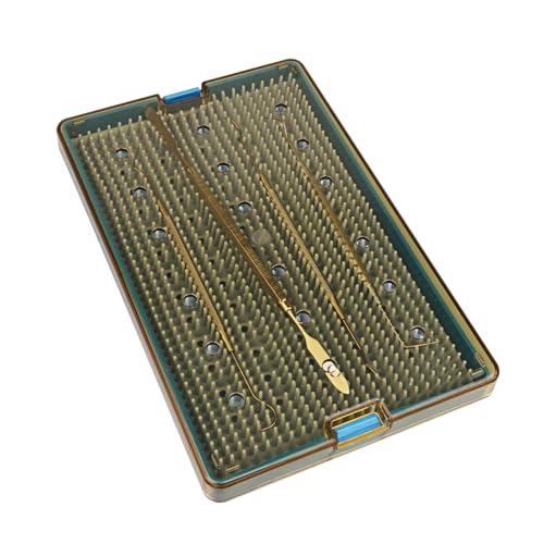 Adegbojo Plastic Sterilization Tray Autoclavable Instruments Case with Silicone Mat Storage Box S/M/L 3 Size/Set - Image 8