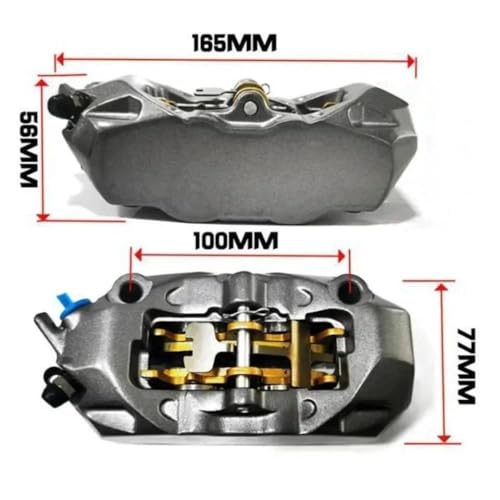 Étrier de frein moto compatible divers modèles avec construction CNC précise - 2