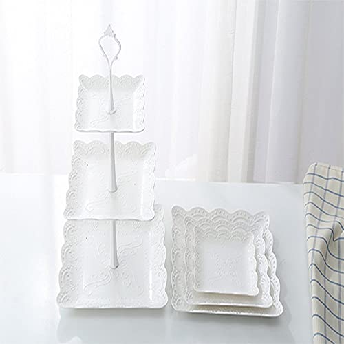 image for Candora 2 Sets Plastic Cupcake Stand Size 6