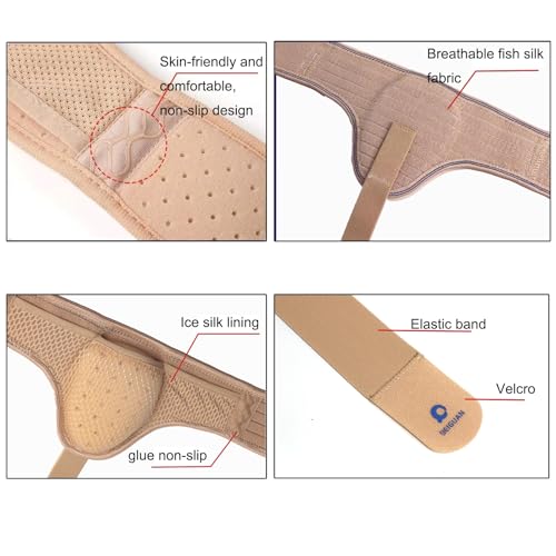 Faja para Hernia para Hombre con Almohadillas de Compresión Extraíbles miniatura 5