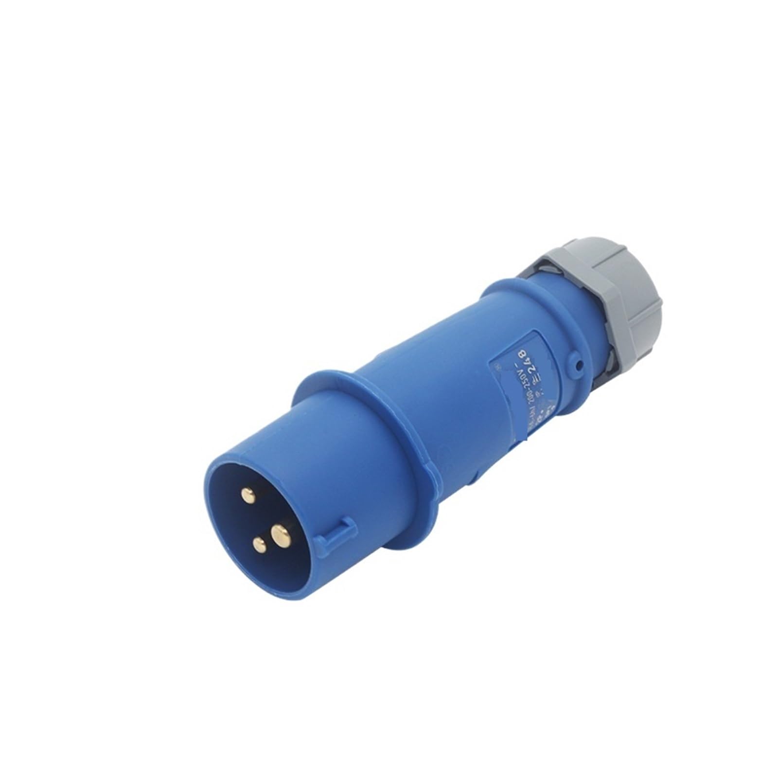Connecteur TYP248 16A 3 conducteurs étanche pour travaux extérieurs